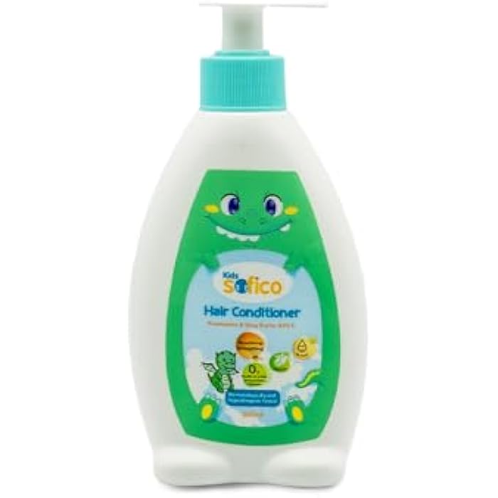 SOFICO COSMETICS Hair Conditioner – 300 ml | Provitamin, Shea Butter & Vitamin E | Nourishing & Detangling Conditioner for Children - Image 3